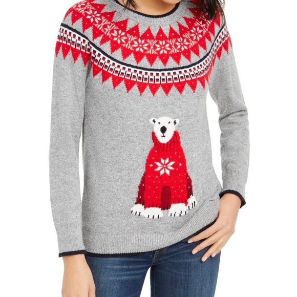 Tommy hilfiger polar bear sweater Clearance